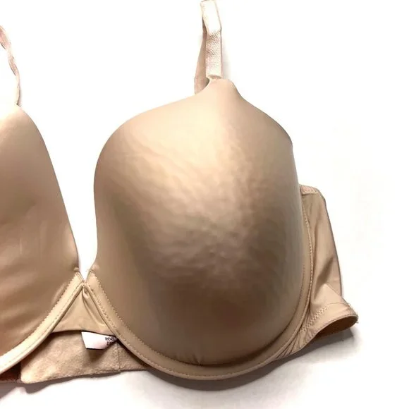 Victoria's Secret Tan Perfect Coverage Bra Size 40D - Picture 4 of 10